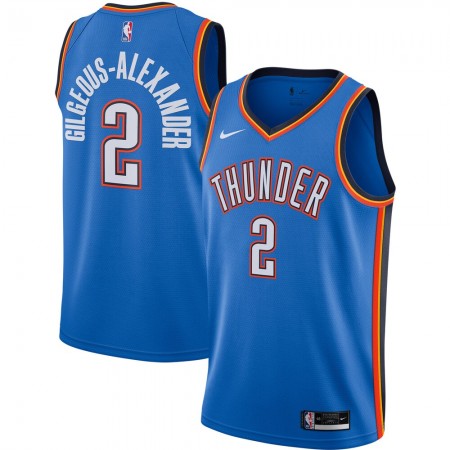 Maillot Basket Oklahoma City Thunder Shai Gilgeous-Alexander 2 2020-21 Nike Icon Edition Swingman - Homme